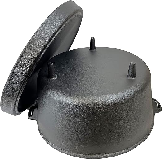 CAST IRON DUTCH OVEN WITH HANDLE