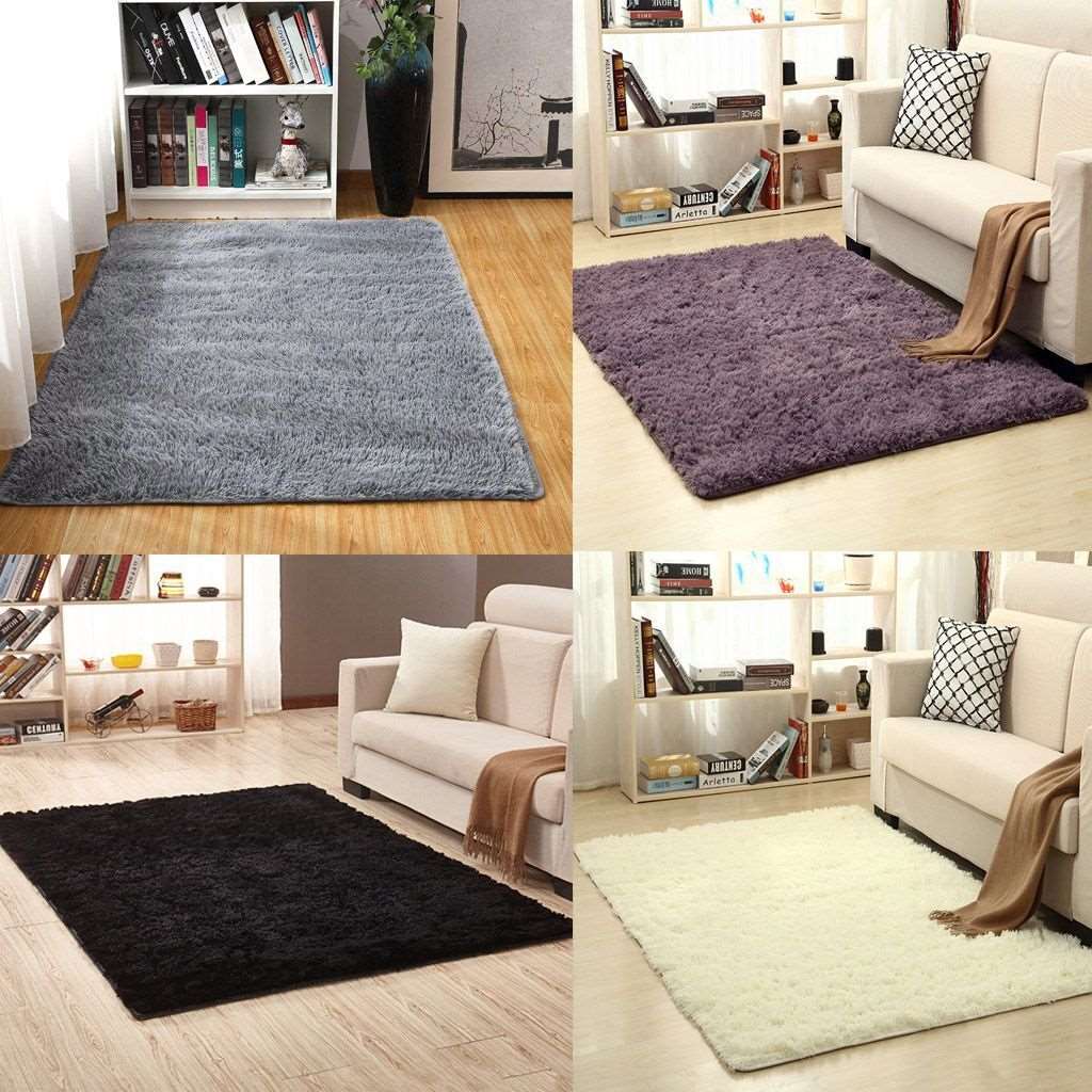 Premium Fluffy Rugs Anti-Skid Shaggy Area Rug