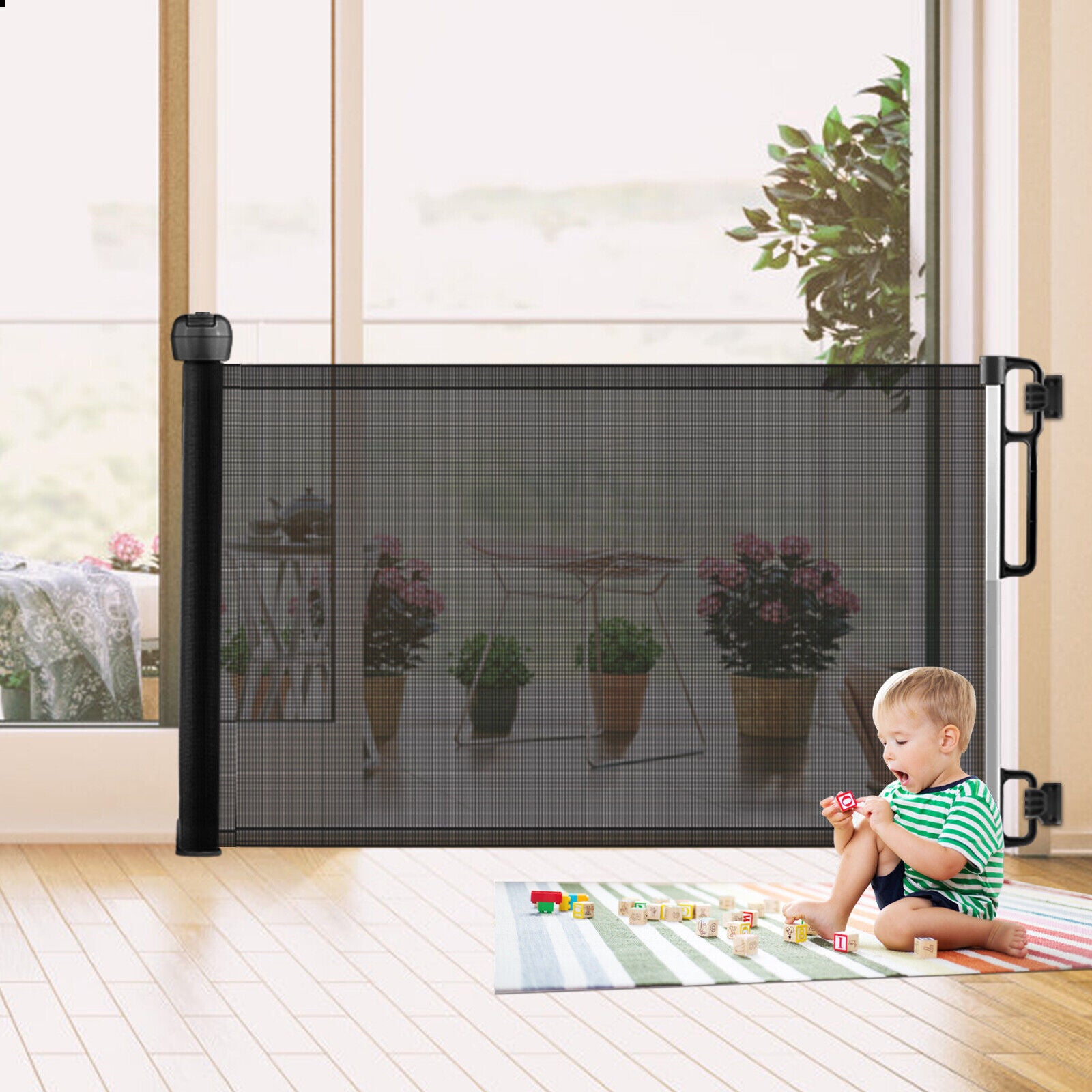 MELTIN Baby Safety Gate Retractable