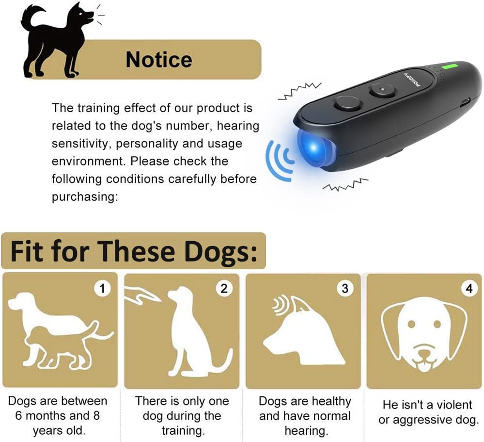 Anti Bark Device for Dog with Variable Frequency Ultrasonic