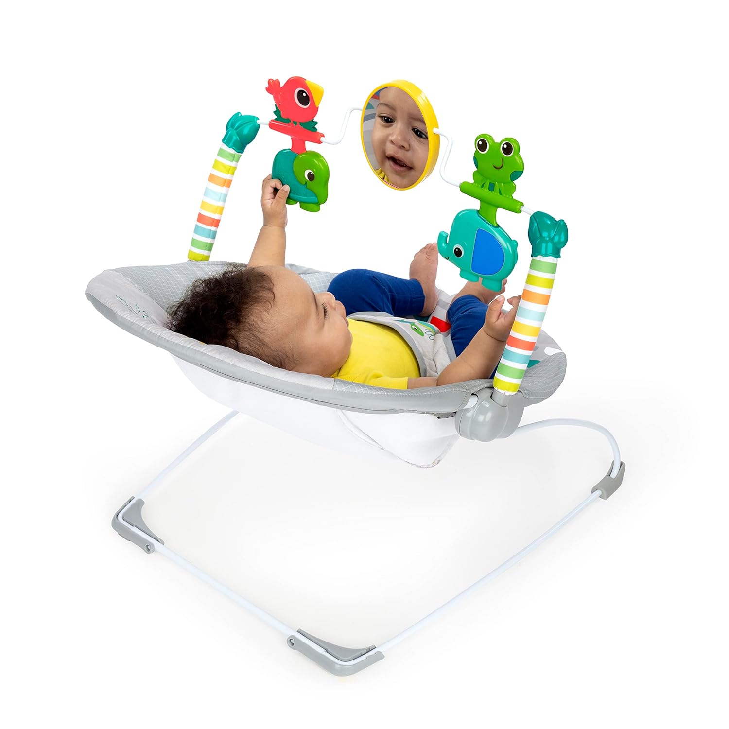 Bright Starts Playful Paradise Comfy Baby Bouncer