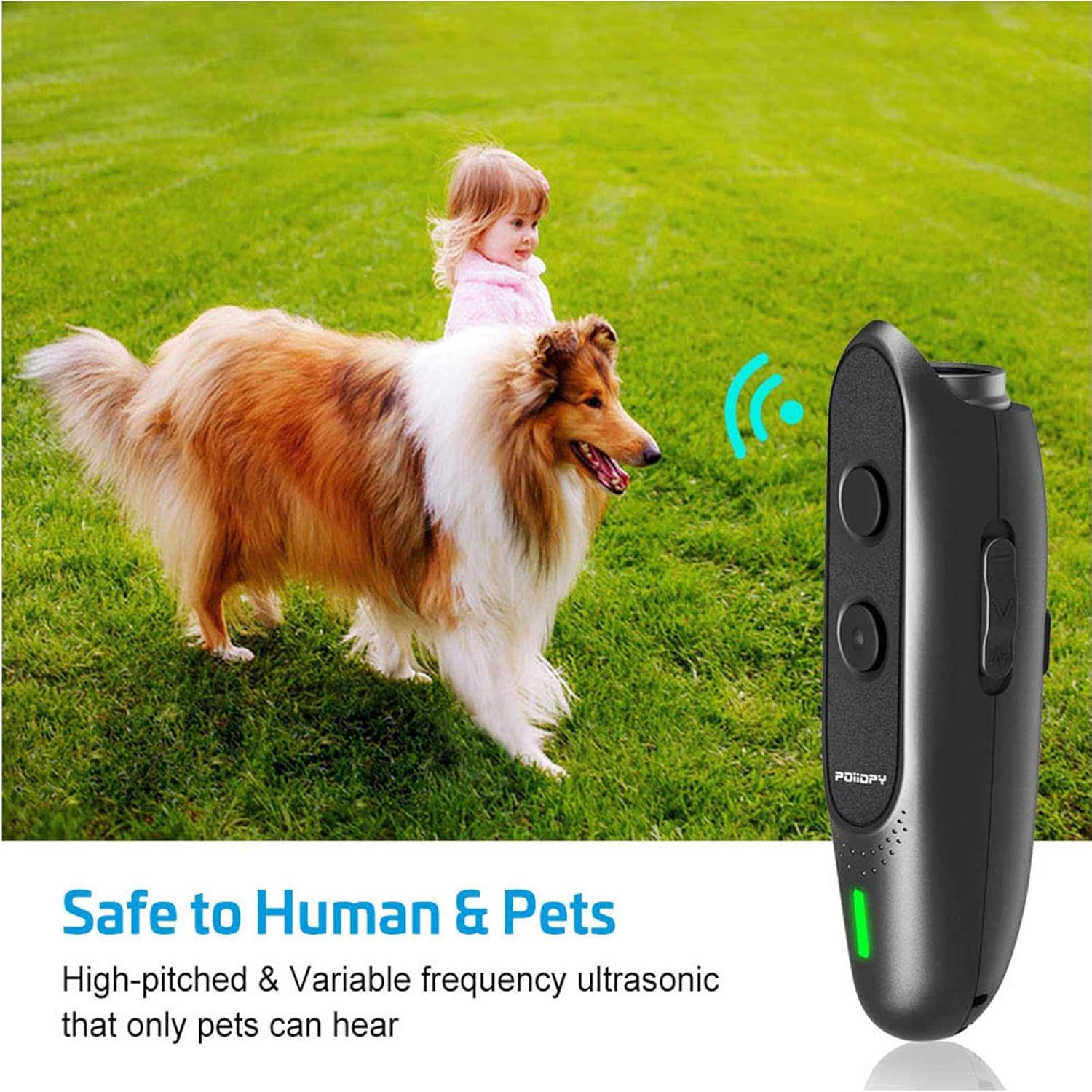 Anti Bark Device for Dog with Variable Frequency Ultrasonic