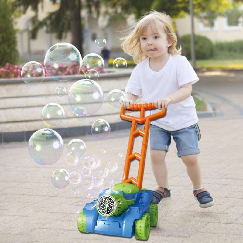 Automatic Lawn Mower Bubble Machine