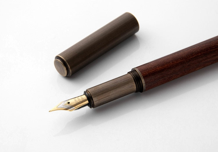 New Luxury Fountain Pen and High Quality Wood Spin Ink Pens InBudgets