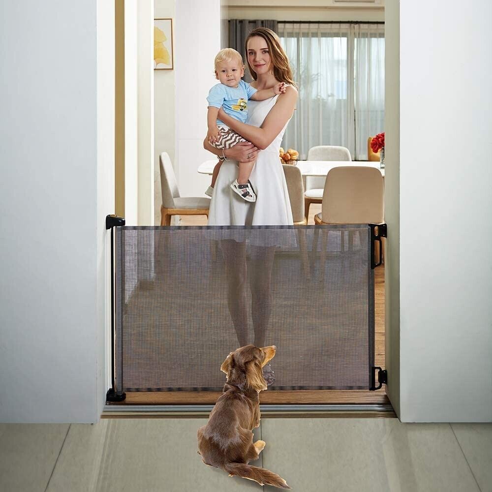 EasyBaby Retractable Baby /Dog Safety Gate