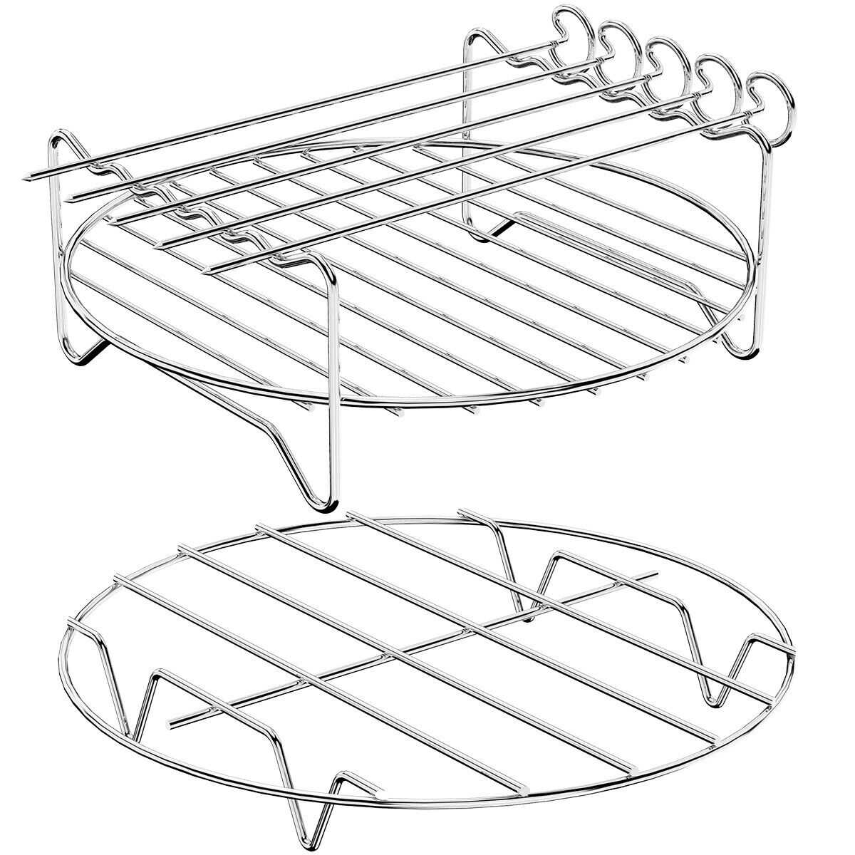 Stainless Steel Air Fryer Accessories