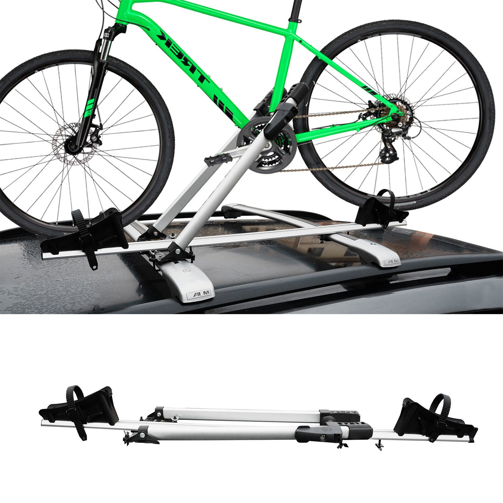 Bike Carrier Roof Mount Carrier Aluminum Bicycle