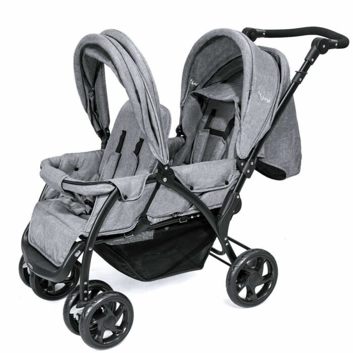 BABYJOY Premium Foldable Double Baby Stroller