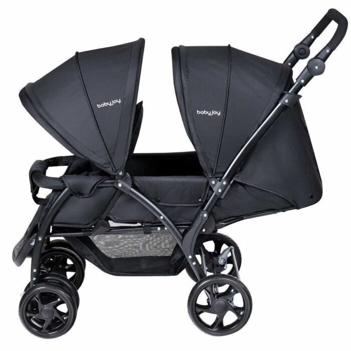 BABYJOY Premium Foldable Double Baby Stroller