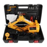 3 Ton Automotive Electric Scissor Car Jack Lift Tool Kit Tire Change Repair