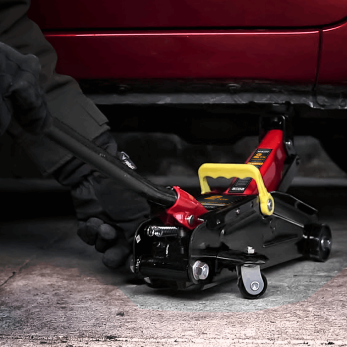 Hydraulic Low Profile Floor Trolley Jack Heavy Duty 2Ton Car Truck SUV Pump Lift